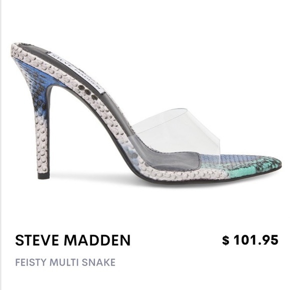 Steve Madden Shoes - NEW Steve Madden Feisty Heels Mule